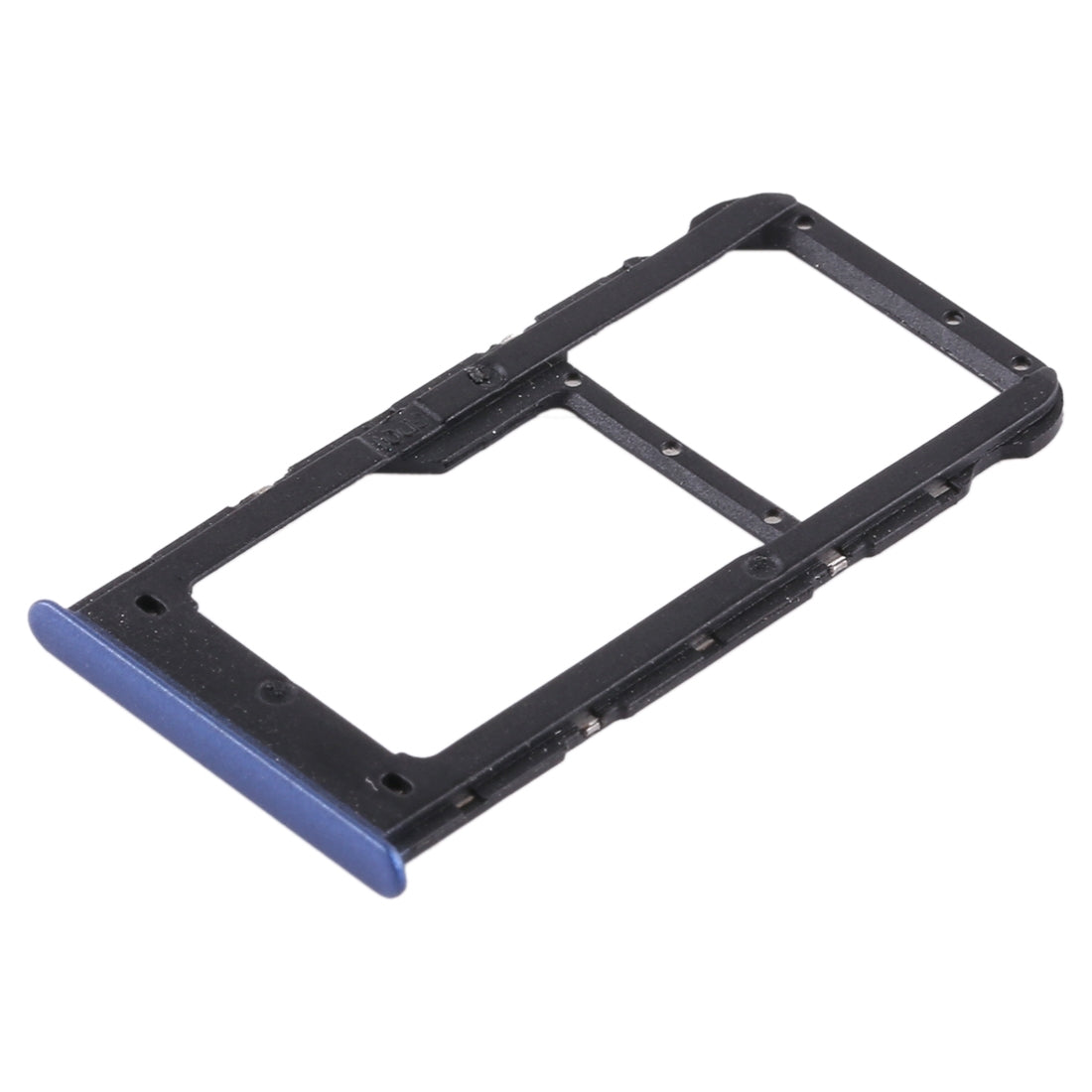 SIM Card Tray + SIM Card Tray / Micro SD Card for Huawei P smart (Enjoy 7S) (Blue)