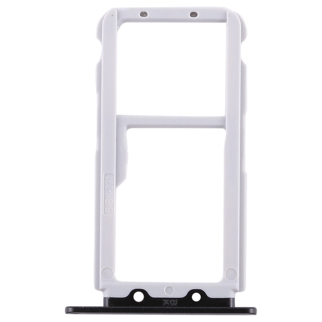 SIM Card Tray + SIM Card Tray / Micro SD Card for Huawei Honor View 10 / V10(Black)