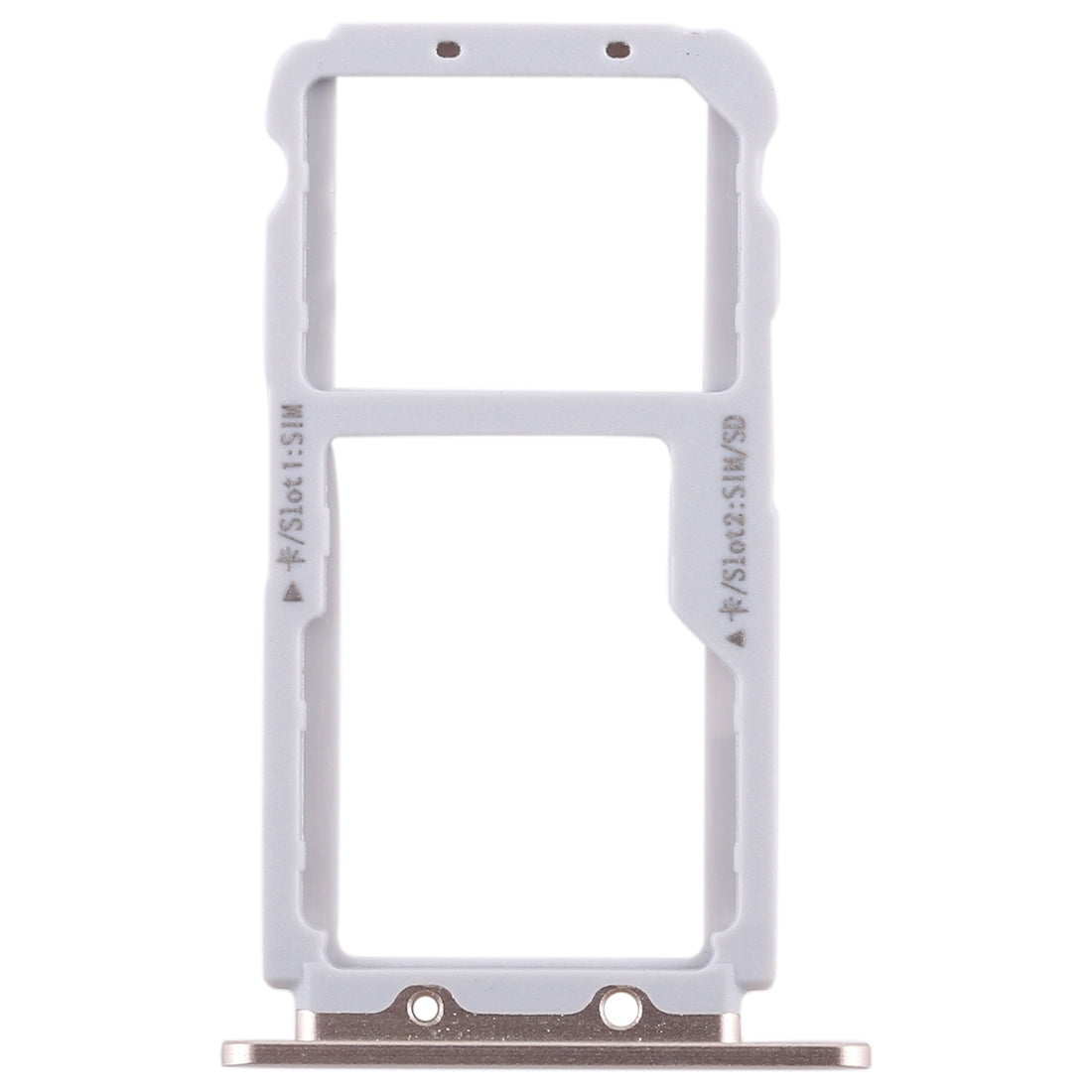 SIM Card Tray + SIM Card Tray / Micro SD Card for Huawei Honor View 10 / V10(Gold)
