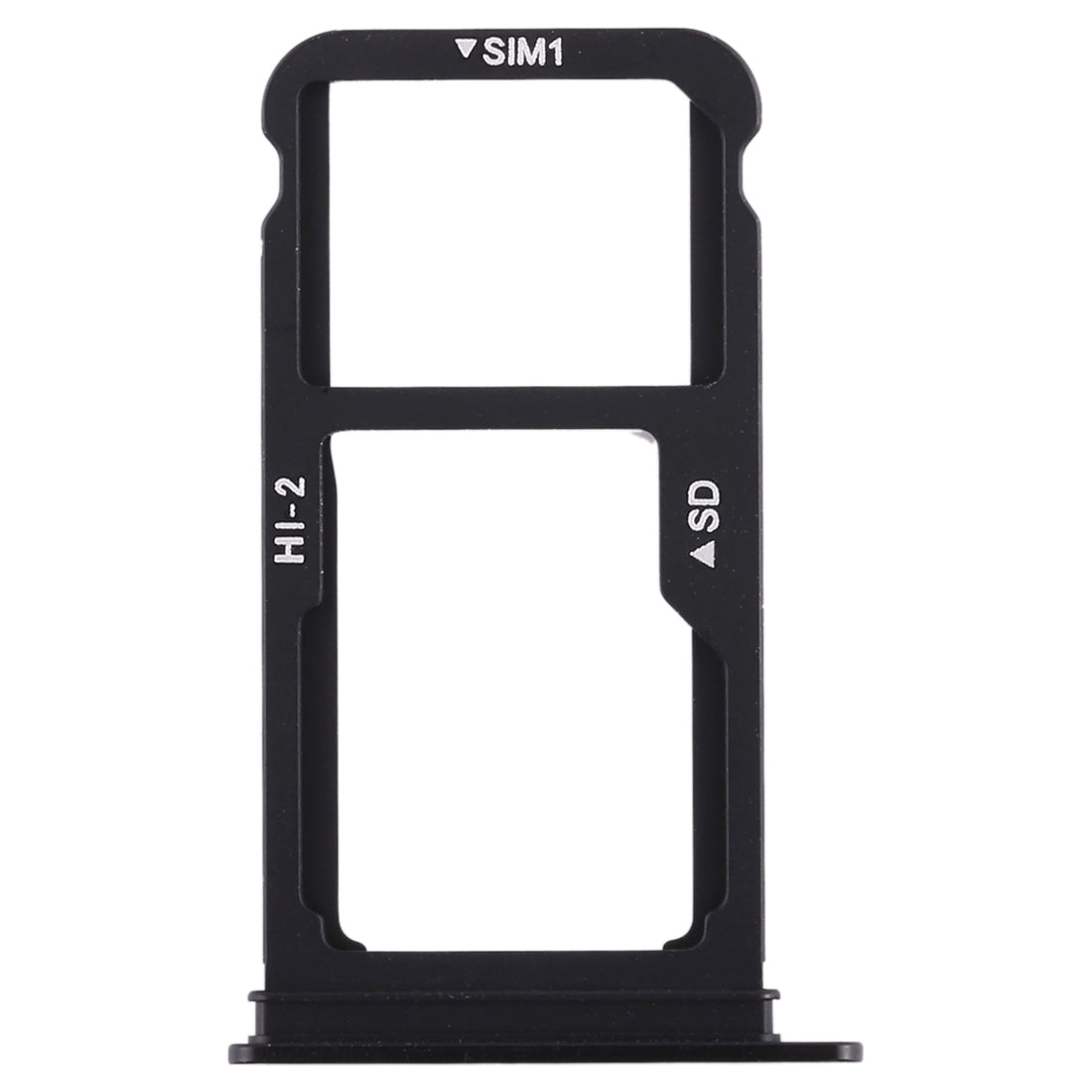 SIM Card Tray + SIM Card Tray / Micro SD Card for Huawei Mate 10 (Black)