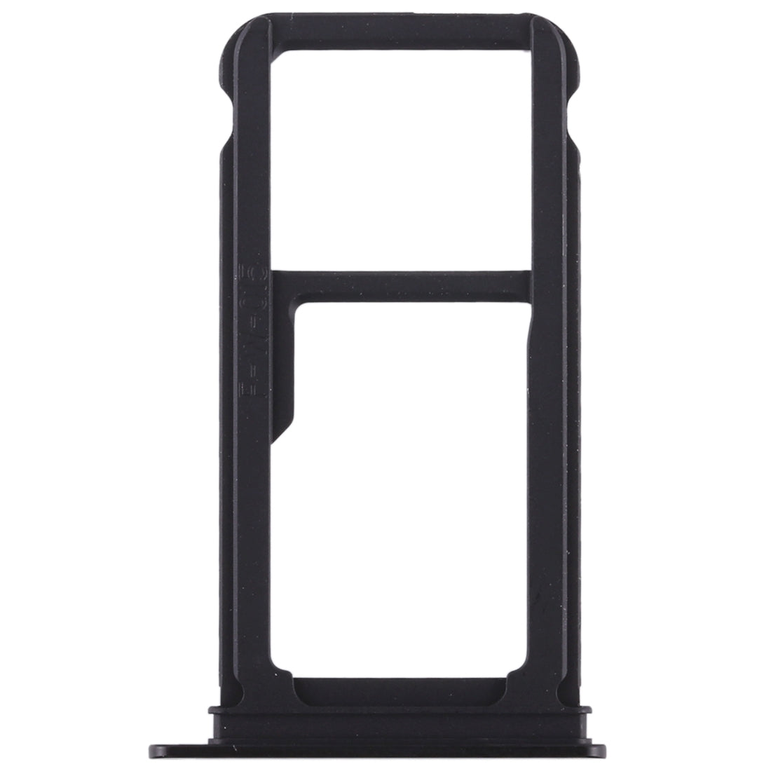 SIM Card Tray + SIM Card Tray / Micro SD Card for Huawei Mate 10 (Black)