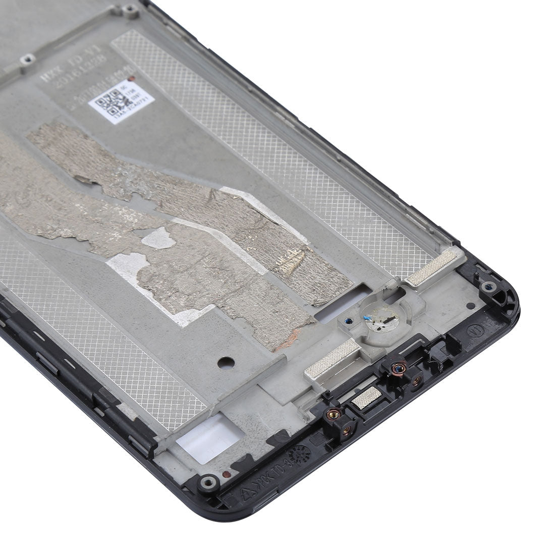 LCD Frame Bezel Plate for Asus ZenFone 3 Zoom ZE553KL Front Housing(Black)
