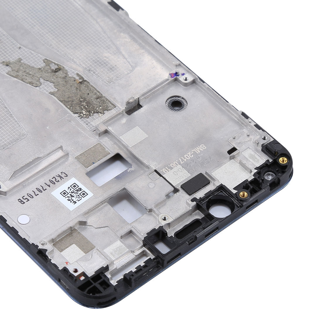 for Asus ZenFone 4 max ZC554KL Front Housing LCD Frame Bezel Plate(Black)