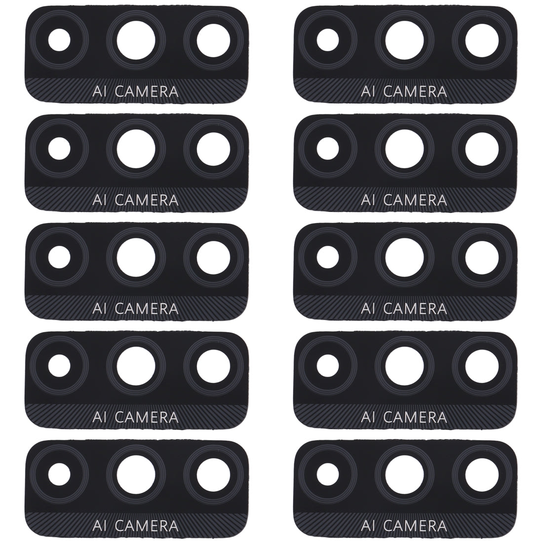 For Huawei P smart 2020 10pcs Back Camera Lens 