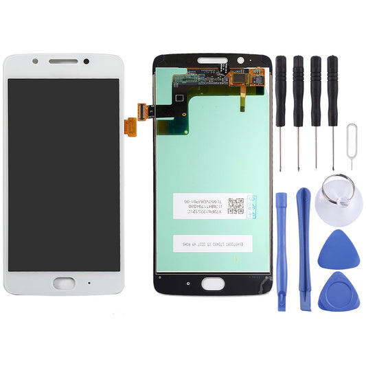 TFT LCD Screen for Motorola Moto G5 with Digitizer Full Assembly (White)