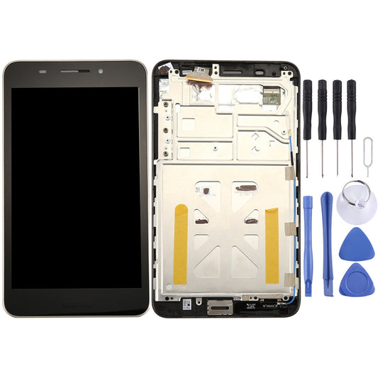 OEM LCD Screen for ASUS MeMO Pad 7 LTE / ME375  Digitizer Full Assembly with Frame?Black)