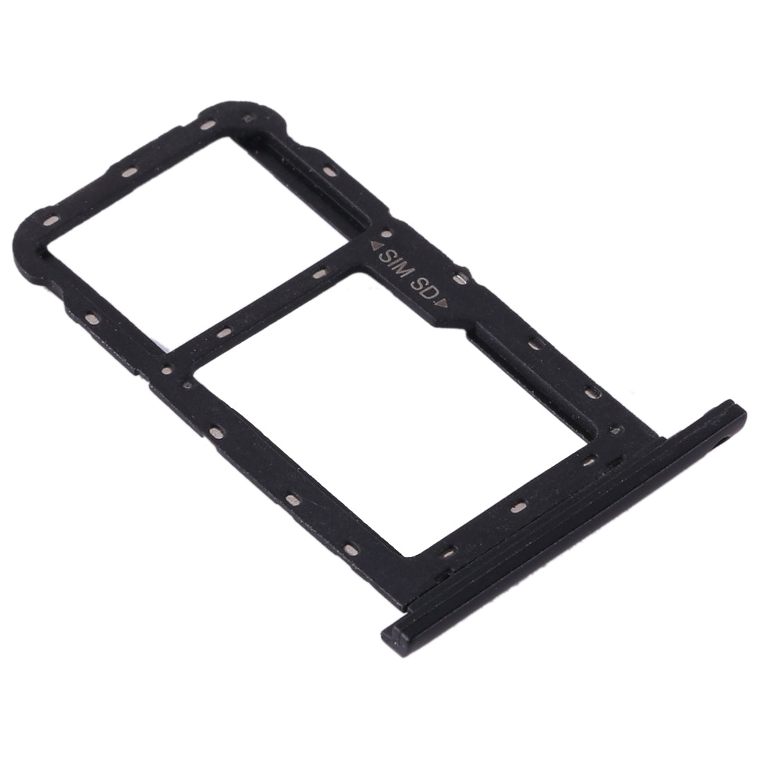 SIM Card Tray + Micro SD Card Tray for Huawei Honor Pad 5 10.1 AGS2-AL00HN (Black)