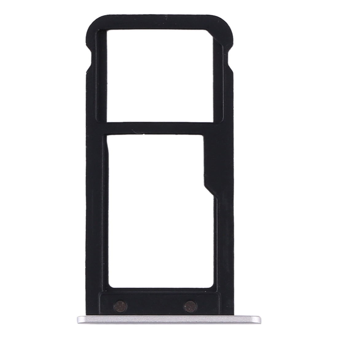 SIM Card Tray + Micro SD Card Tray for Huawei MediaPad M3 8.4 (4G Version) (Silver)