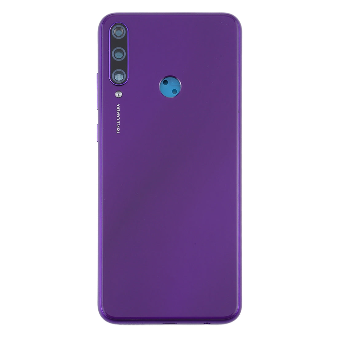 Original Battery Back Cover with Camera Lens Cover for Huawei Y6p(Purple)