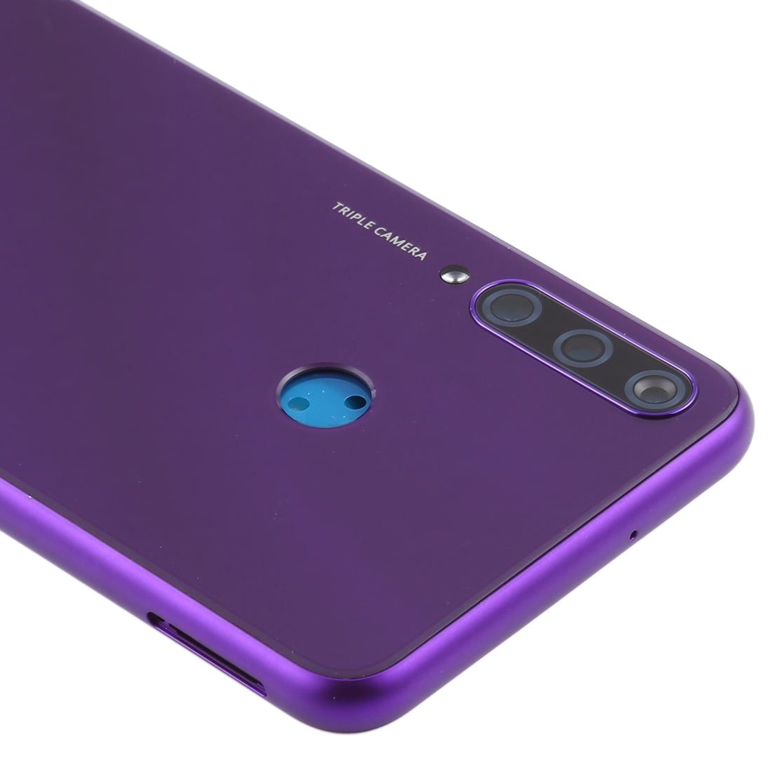 Original Battery Back Cover with Camera Lens Cover for Huawei Y6p(Purple)