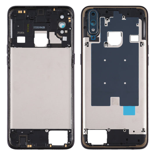 For OPPO Realme 3 Pro Middle Frame Bezel Plate (Black)