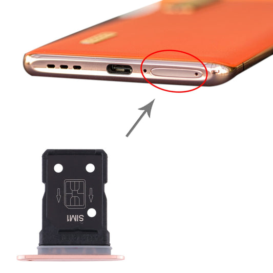 For OPPO Find X2 Pro SIM Card Tray + SIM Card Tray (Gold)