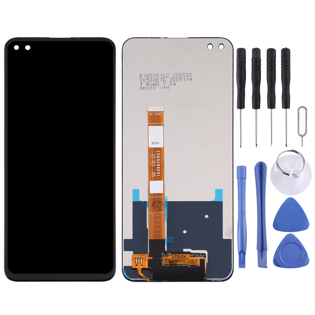 Original LCD Screen for OPPO A92s / Realme 6 Pro / RMX2061 / RMX2063 with Digitizer Full Assembly (Black)