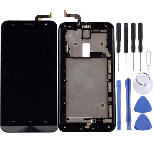 OEM LCD Screen for ASUS Zenfone 2 Laser ZE550KL Z00LD Digitizer Full Assembly with Frame?Black)