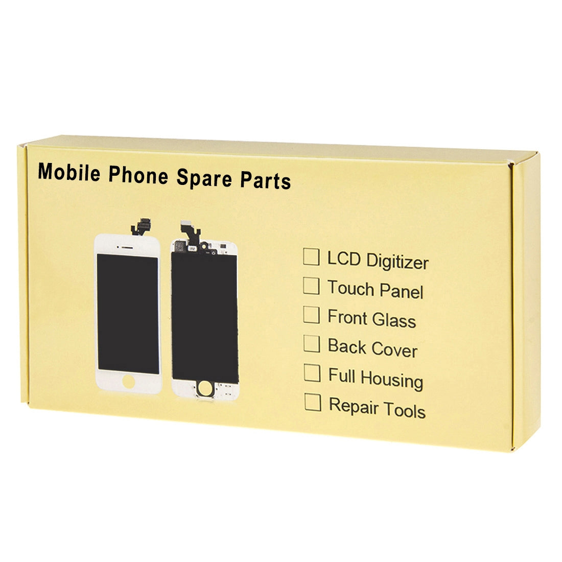 Original Brushed Texture Back Battery Cover for 5 inch Asus Zenfone 2 Laser / ZE500KL (Gold)