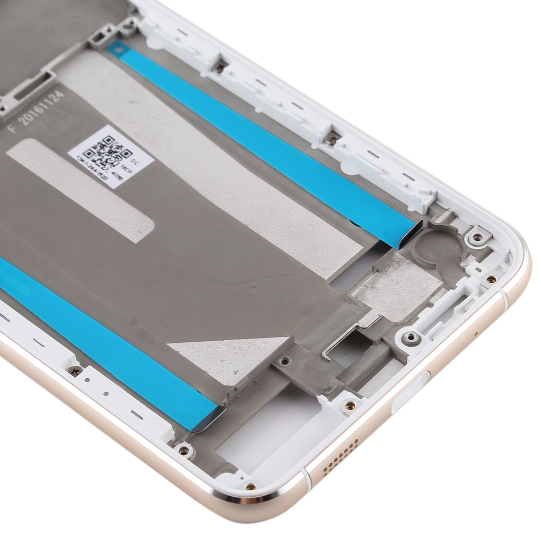 Middle Frame Bezel Plate for Asus ZenFone 3 ZE520KL / Z017D / Z017DA / Z017DB(White)