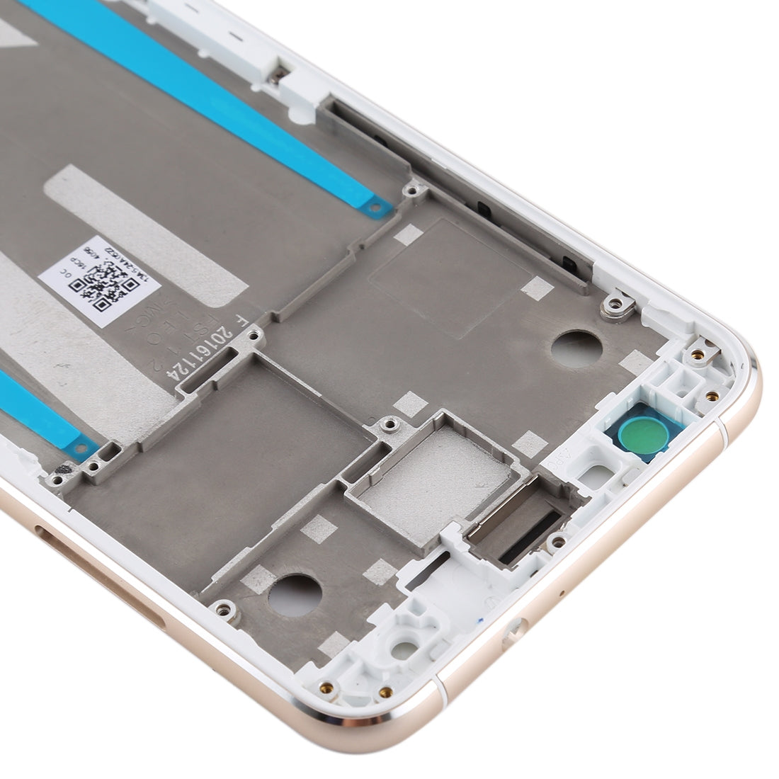 Middle Frame Bezel Plate for Asus ZenFone 3 ZE520KL / Z017D / Z017DA / Z017DB(White)