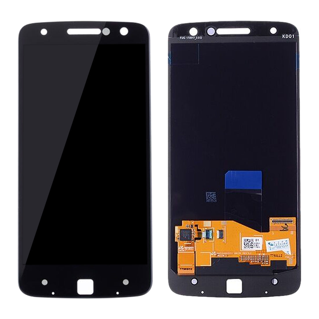 TFT LCD Screen for Motorola Moto Z Droid / Moto Z XT1650-01 XT1650-03 with Digitizer Full Assembly(Black)
