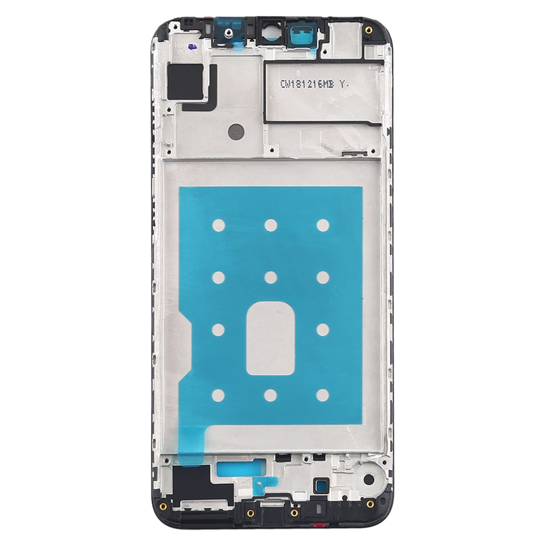 Front Housing LCD Frame Bezel Plate for Huawei Y7 Pro (2019)(Black)