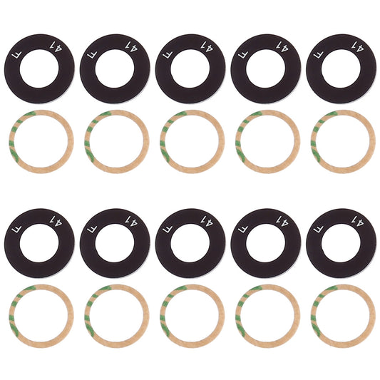 For OPPO Realme 1 10pcs Back Camera Lens & Adhesive
