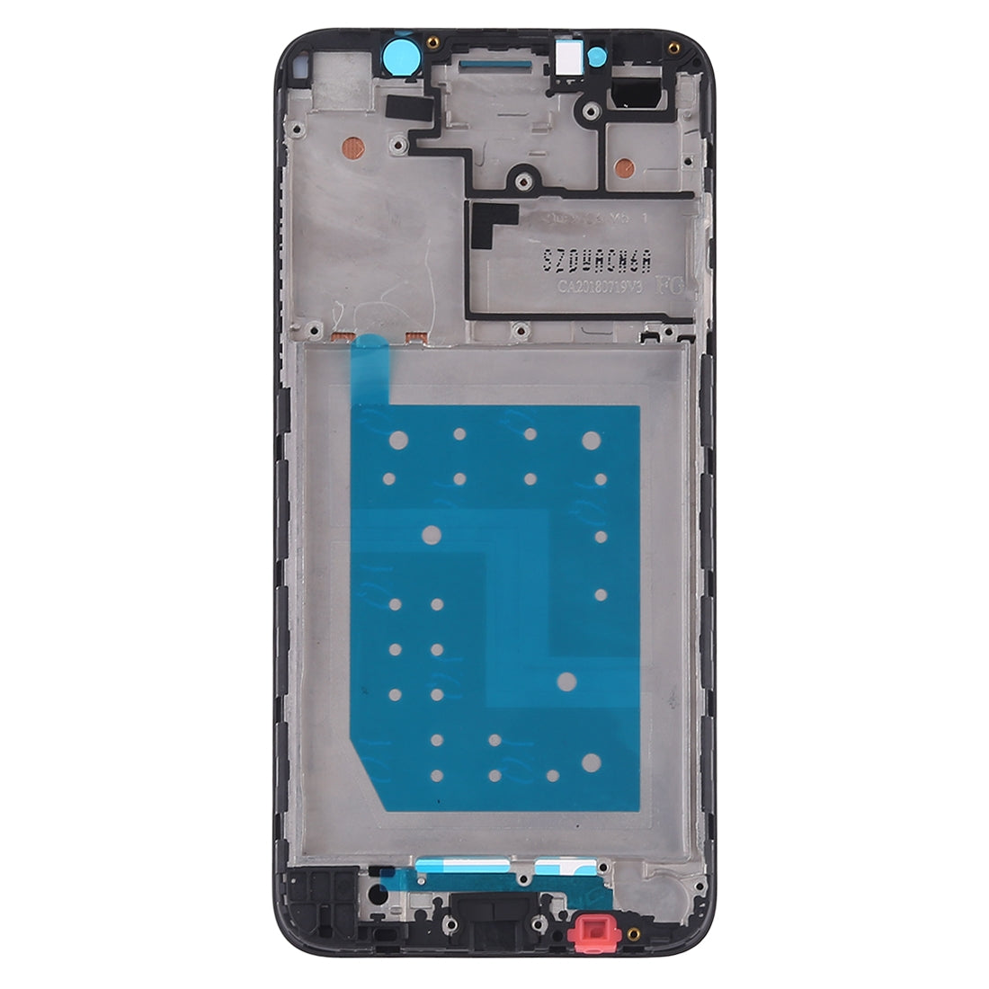 Front Housing LCD Frame Bezel Plate for Huawei Y5 Prime (2018)(Black)