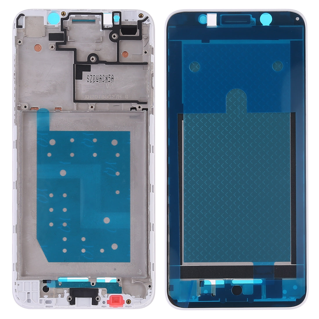 Front Housing LCD Frame Bezel Plate for Huawei Y5 Prime (2018)(White)
