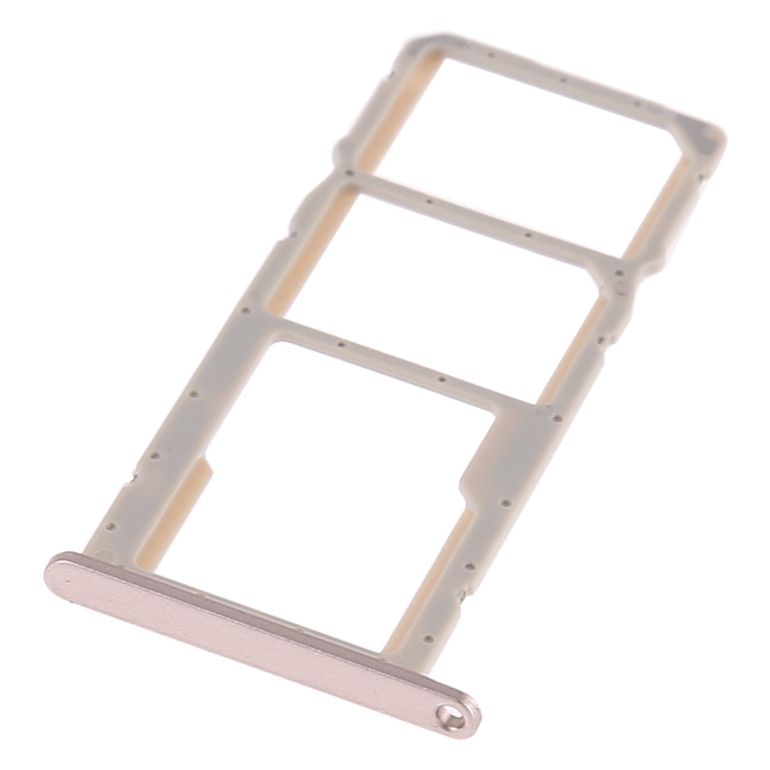 SIM Card Tray + SIM Card Tray + Micro SD Card for Huawei Honor Play 8A (Gold)