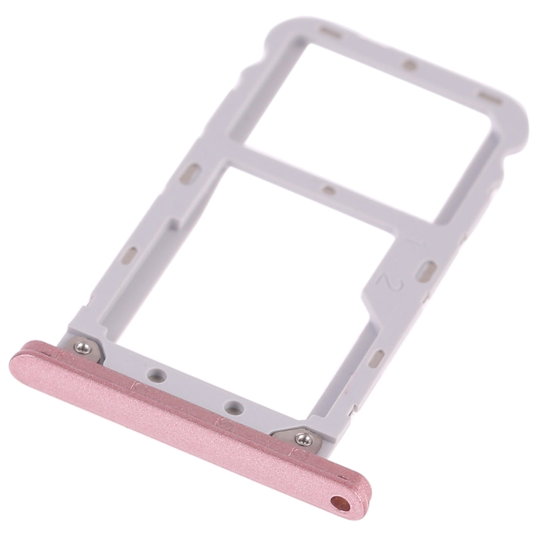 SIM Card Tray + SIM Card Tray / Micro SD Card Tray for Asus Zenfone Live ZB501KL(Rose Gold)