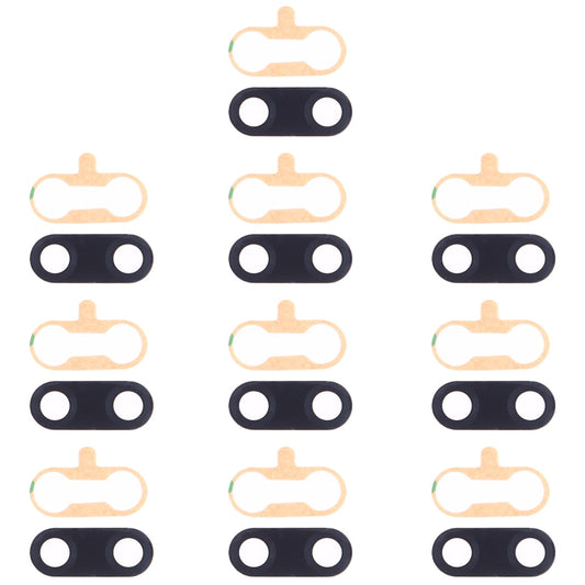 For Huawei Y7 2019 / Y7 Prime 2019 / P Smart 2019 / Y7 Pro 2019 10pcs Back Camera Lens & Adhesive 