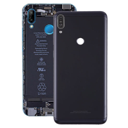 Back Cover with Camera Lens & Side Keys for Asus Zenfone Max Pro (M1) / ZB601KL(Black)