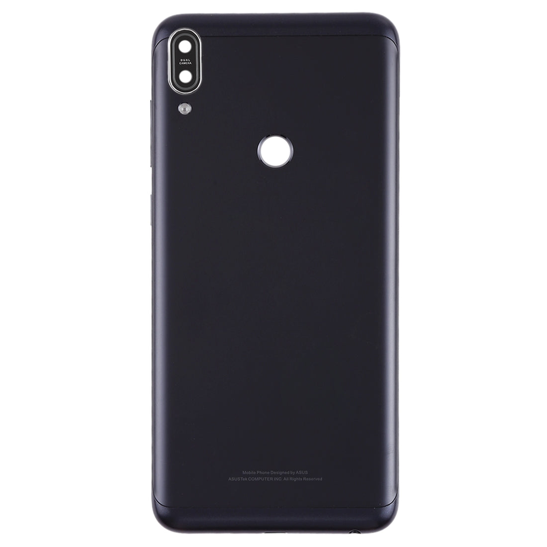 Back Cover with Camera Lens & Side Keys for Asus Zenfone Max Pro (M1) / ZB601KL(Black)
