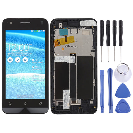 OEM LCD Screen for Asus Zenfone C ZC451CG Digitizer Full Assembly with Frame?Black)