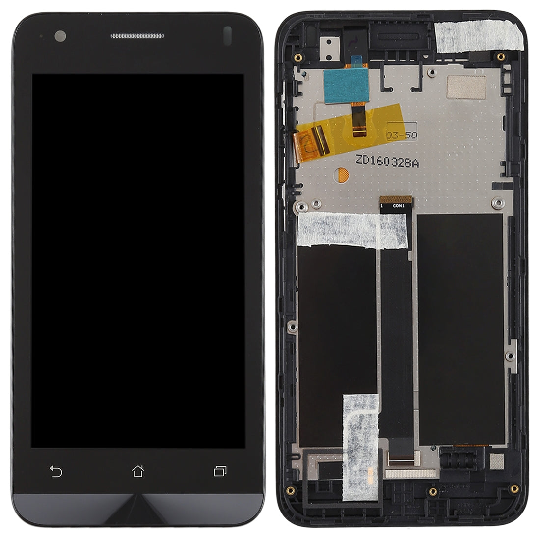 OEM LCD Screen for Asus Zenfone C ZC451CG Digitizer Full Assembly with Frame?Black)