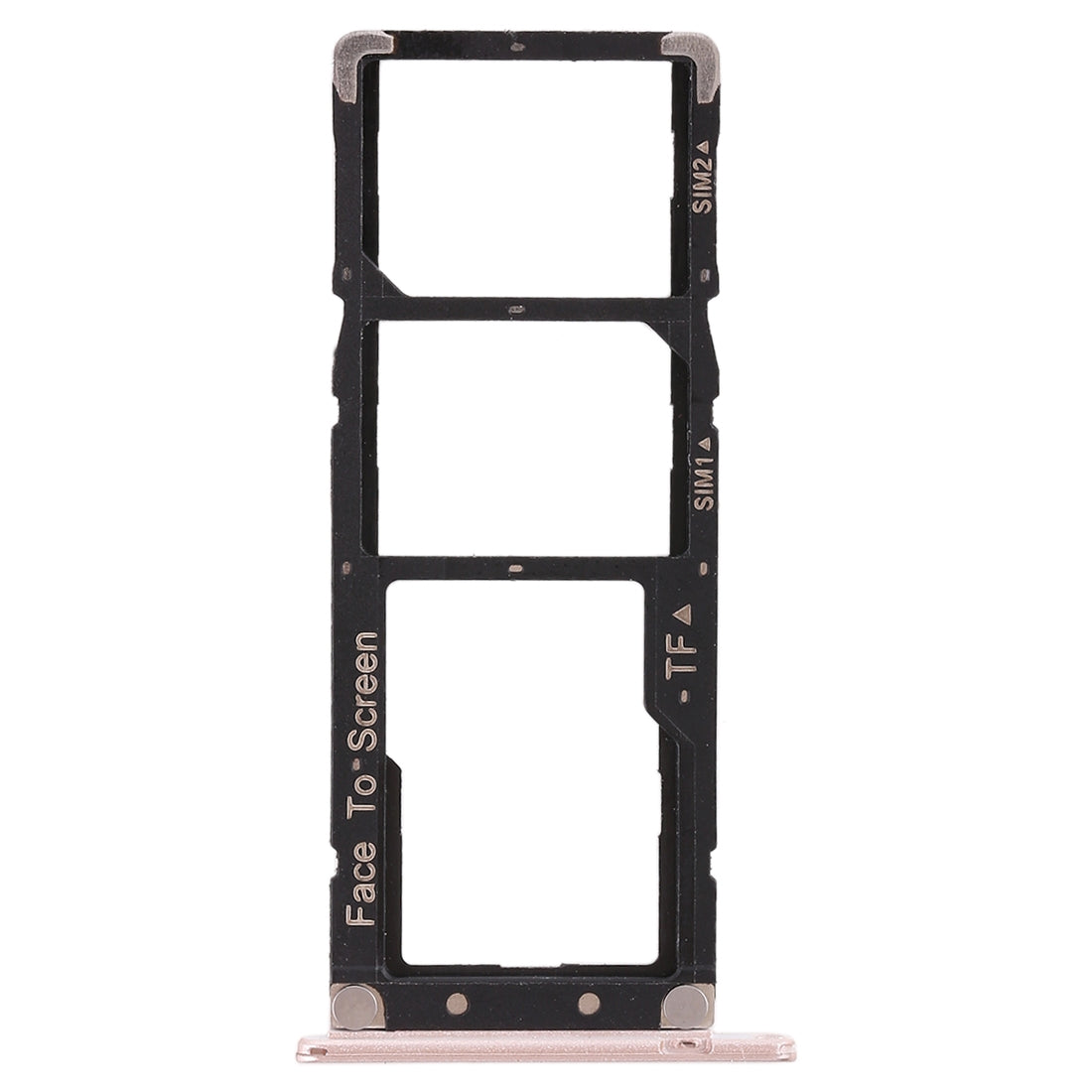 2 SIM Card Tray + Micro SD Card Tray for Asus ZenFone 4 Max ZC520KL(Gold)