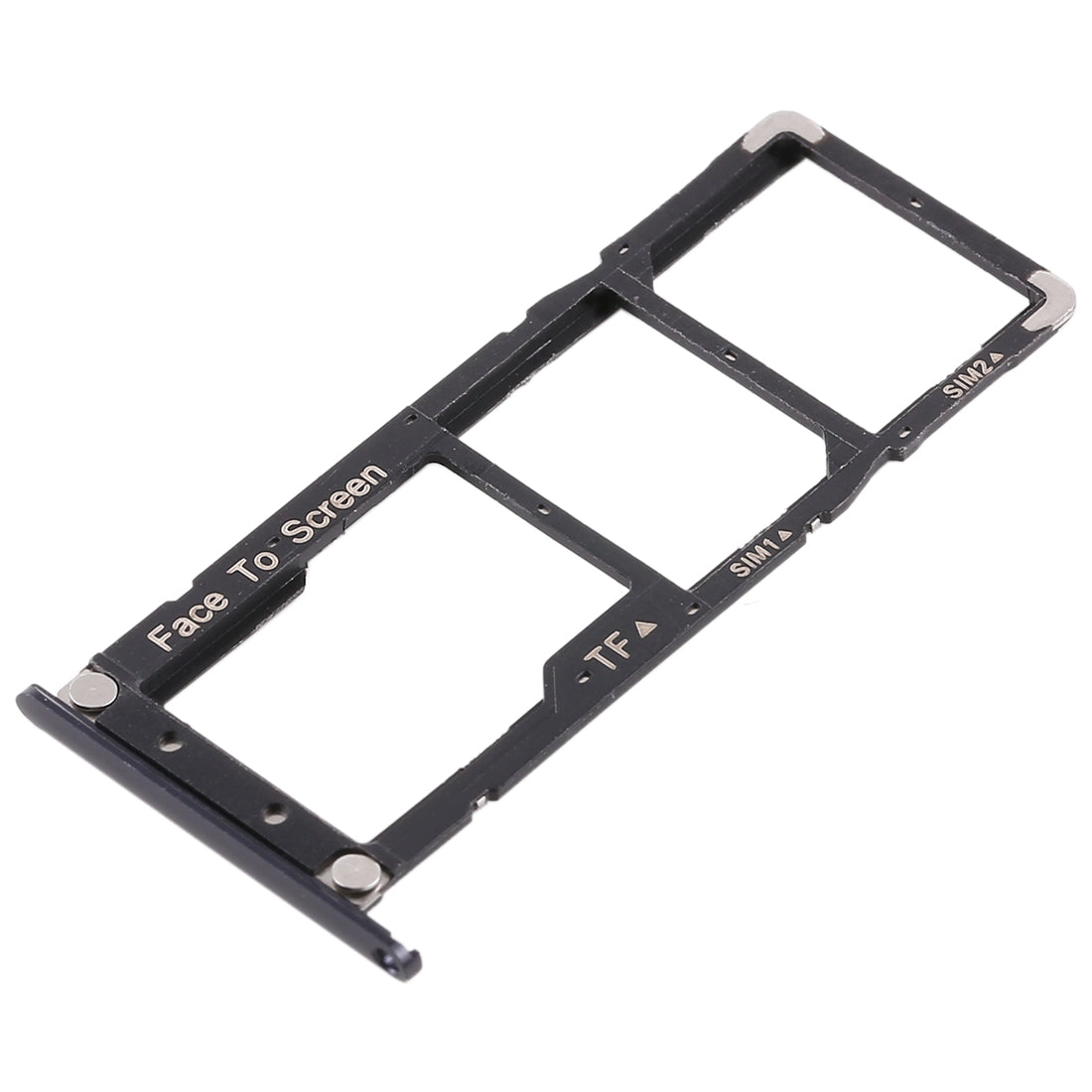 2 SIM Card Tray + Micro SD Card Tray for Asus Zenfone 4 Max ZC554KL(Blue)