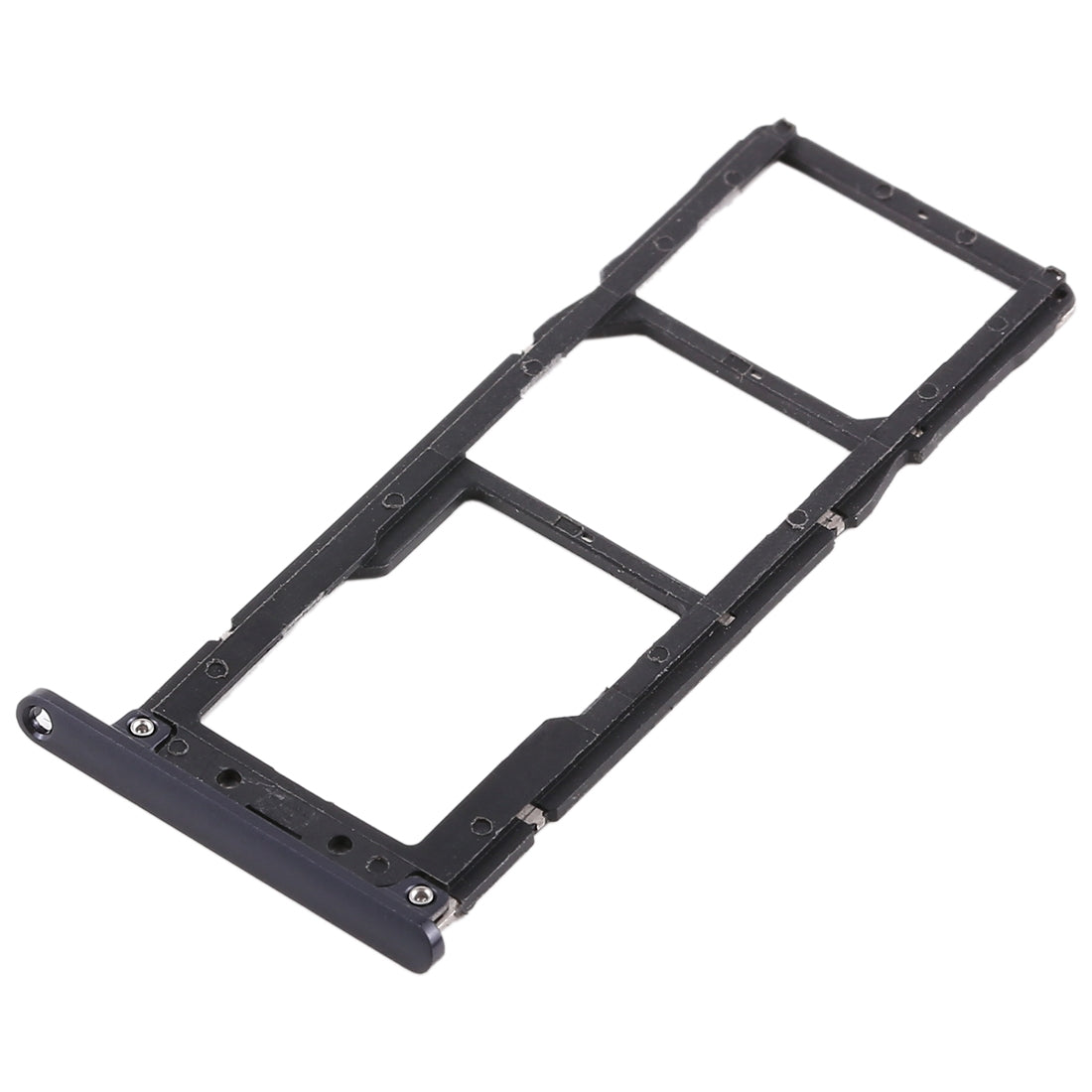 2 SIM Card Tray + Micro SD Card Tray for Asus Zenfone 4 Max ZC554KL(Blue)