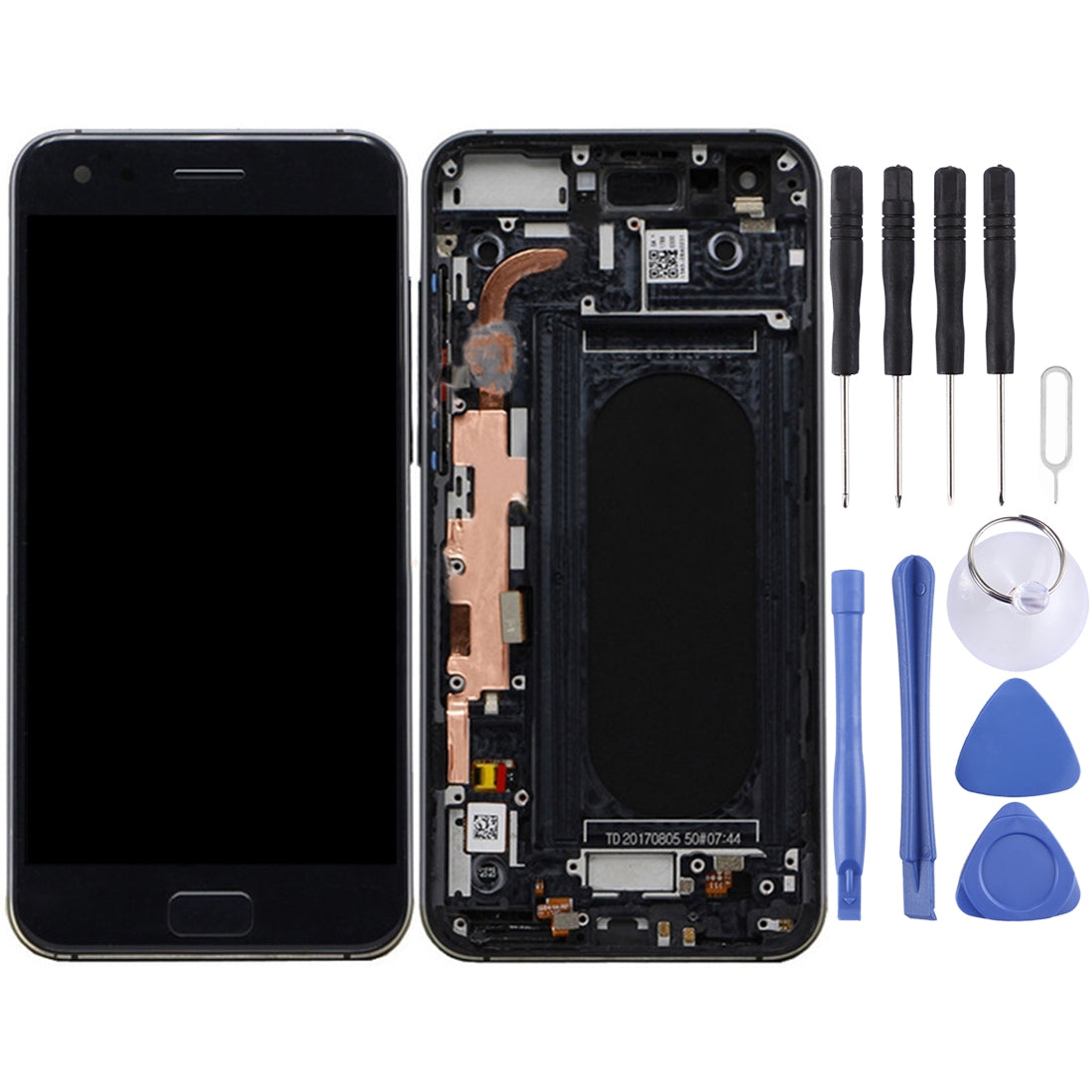 OEM LCD Screen for ASUS ZenFone 4 Pro / ZS551KL Digitizer Full Assembly with Frame?Black)
