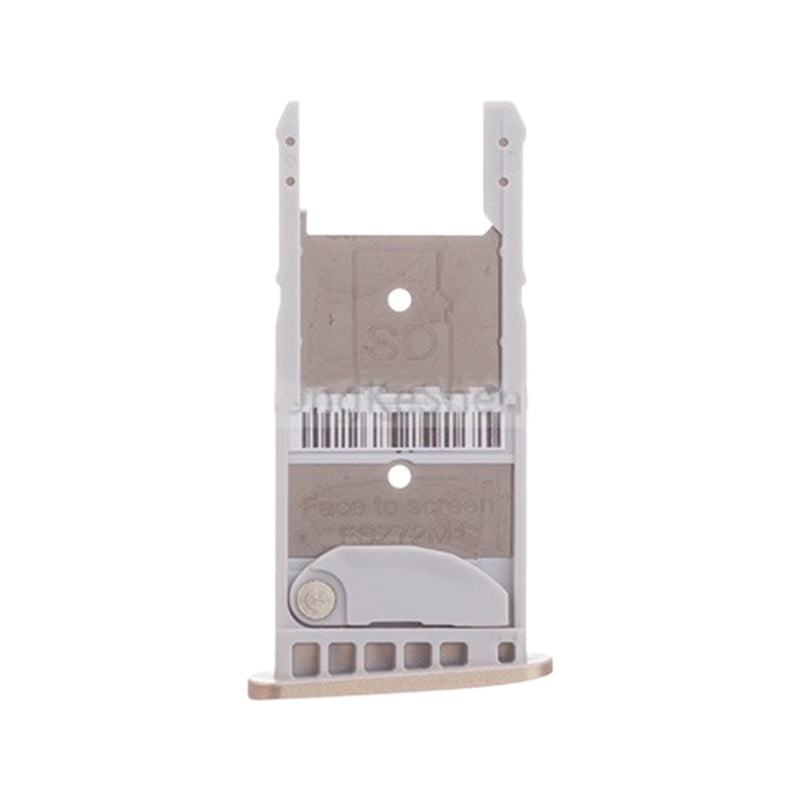 SIM Card Tray + Micro SD Card Tray for Motorola Moto G5 Plus (Gold)