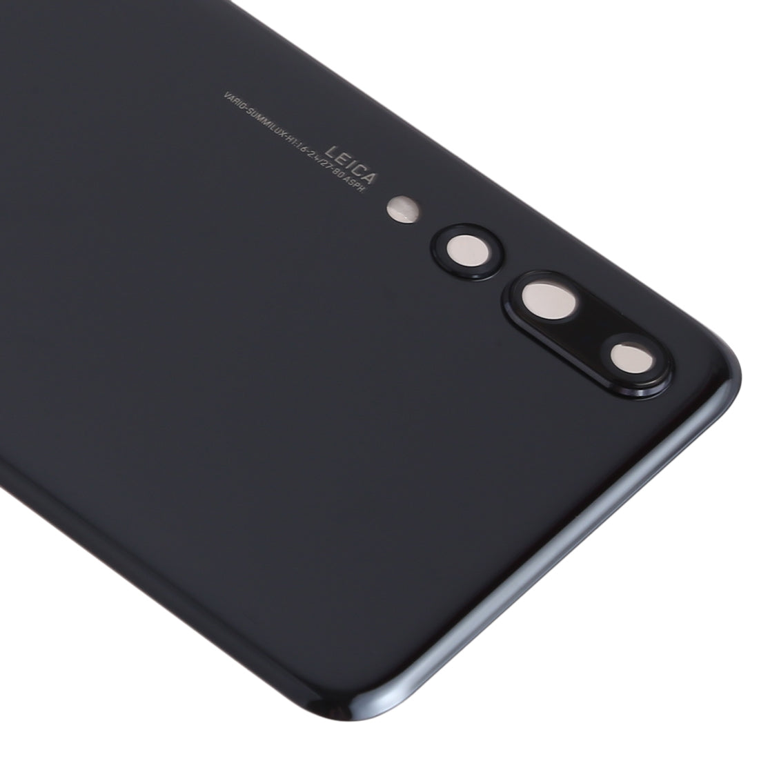 Battery Back Cover with Camera Lens for Huawei P20 Pro(Black)
