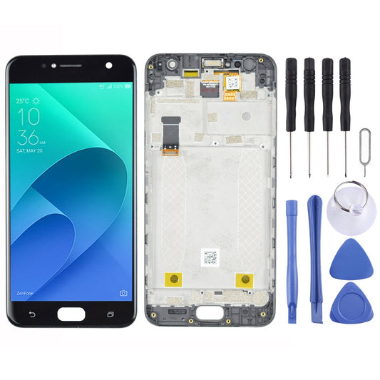 OEM LCD Screen for Asus Zenfone 4 Selfie ZB553KL X00LD X00LDA  Digitizer Full Assembly with Frame?Black)