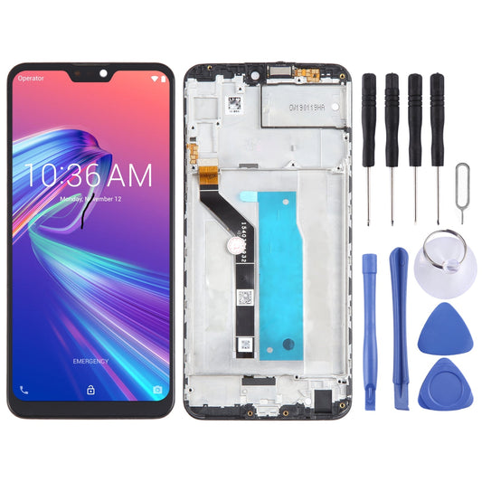 OEM LCD Screen for Asus Zenfone Max Pro (M2) ZB631KL  Digitizer Full Assembly with Frame?Black)