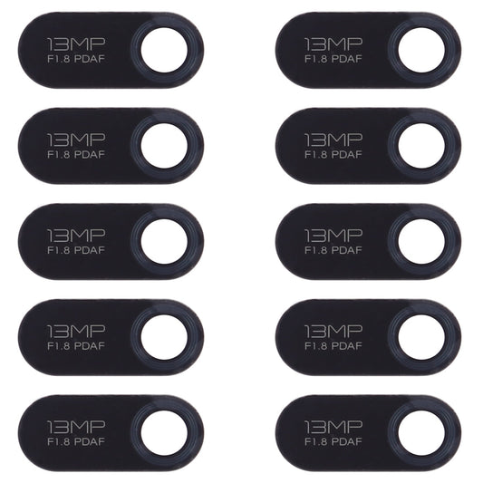For Huawei Y6 Pro 2019 / Y6 2019  10pcs Back Camera Lens (Black)