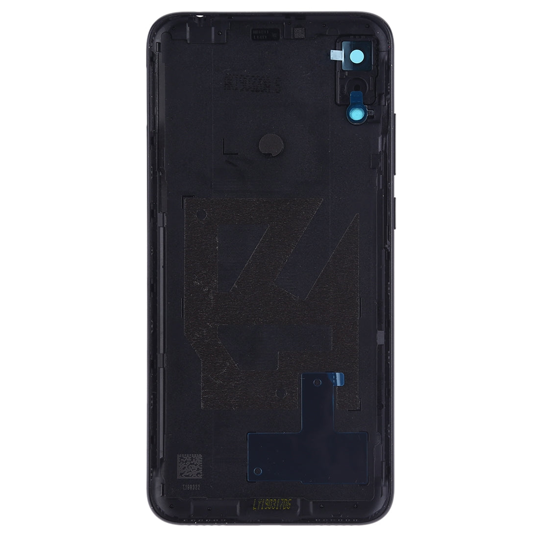 Battery Back Cover with Camera Lens & Side Keys for Huawei Y6 (2019)(Black)