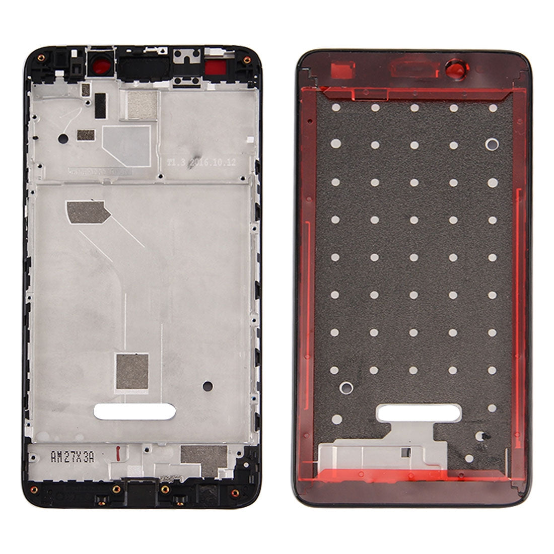 For Huawei Honor 5c Front Housing LCD Frame Bezel Plate(Black)