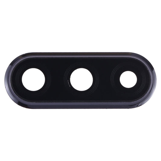 For Huawei Nova 4e 24MP Back Camera Bezel with Lens Cover (Black)