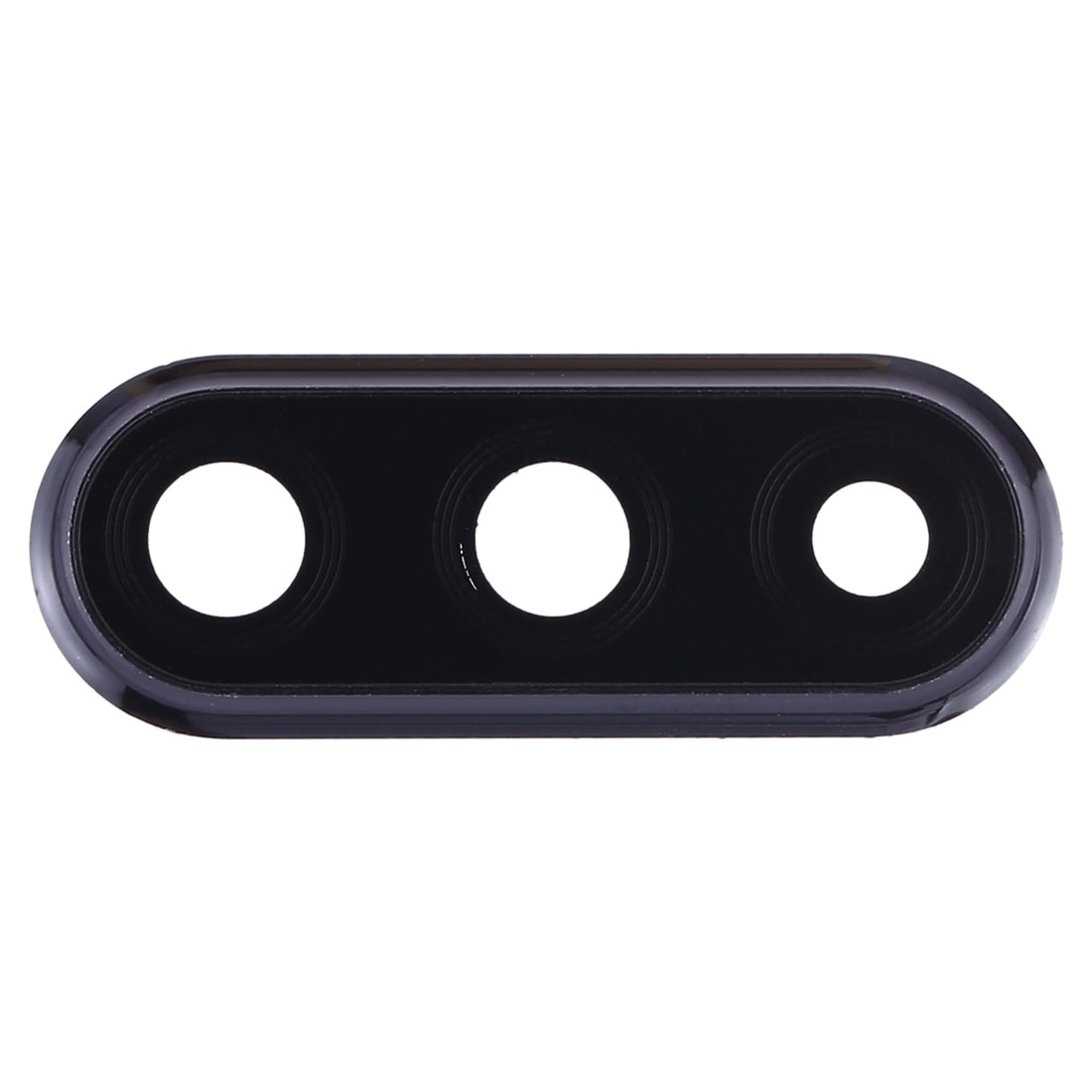 For Huawei Nova 4e 24MP Back Camera Bezel with Lens Cover (Black)