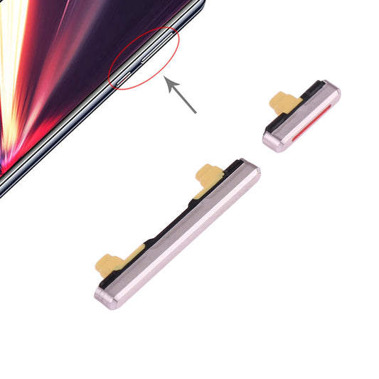 For Huawei P20 Pro Side Keys (Pink)