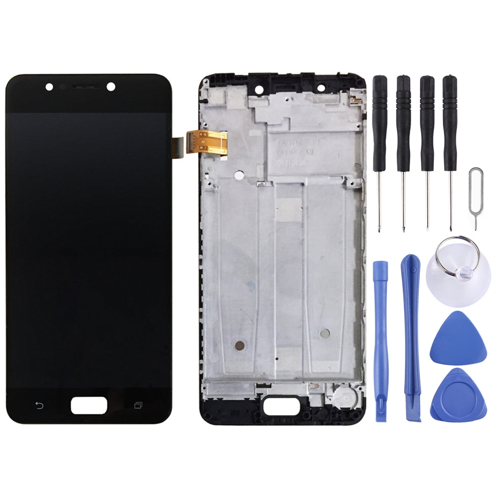 OEM LCD Screen for Asus Zenfone 4 Max ZC520KL X00HD Digitizer Full Assembly with Frame?Black)