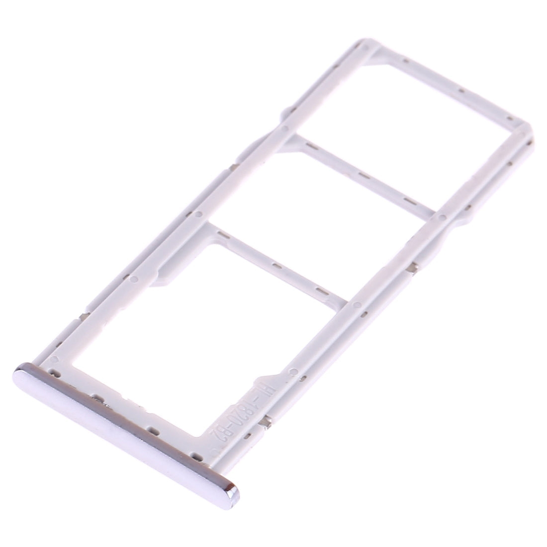 SIM Card Tray + SIM Card Tray + Micro SD Card Tray for Asus ZenFone Max Pro (M2) ZB631KL(Silver)