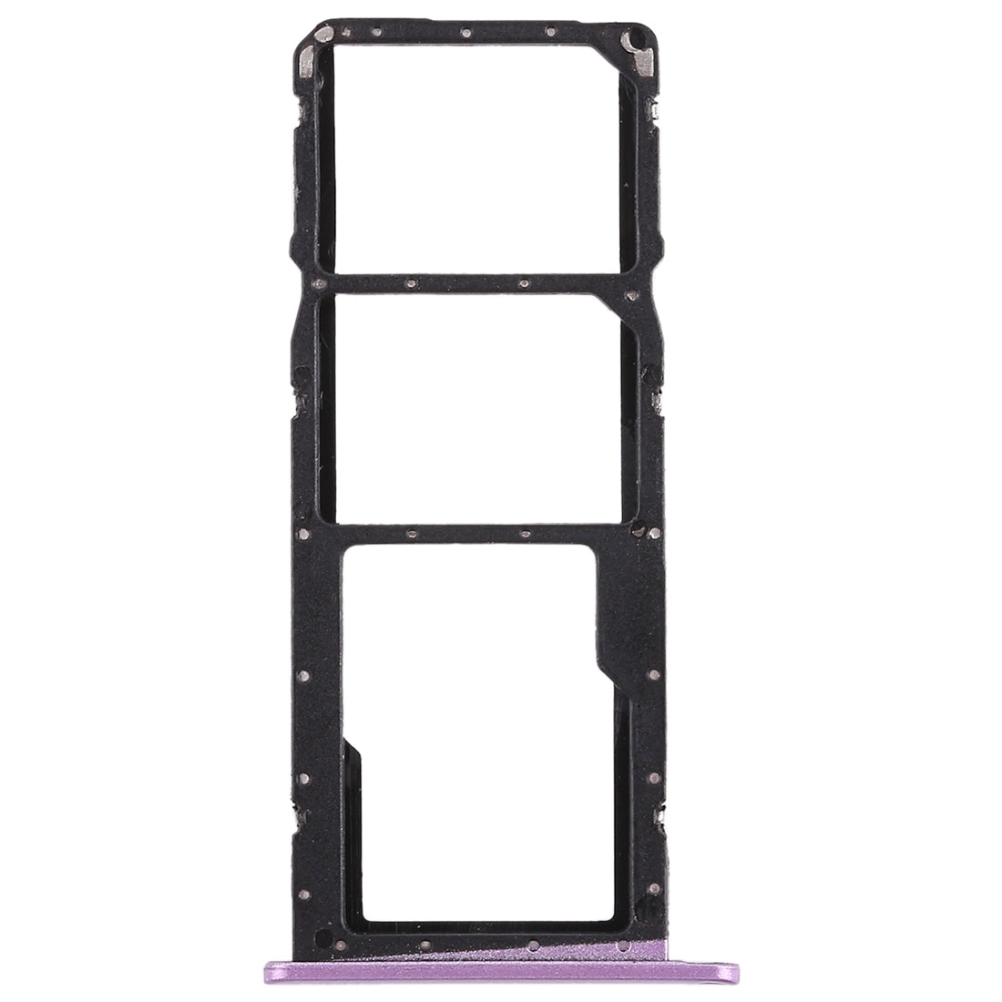 SIM Card Tray + Micro SD Card Tray for Huawei Honor 8X (Purple)